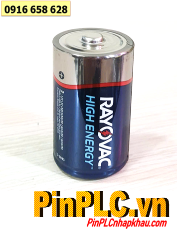 Pin Rayovac LR20, Pin đại D 1.5v Alkaline Rayovac LR20 HighPower chính hãng (Loại 01viên)